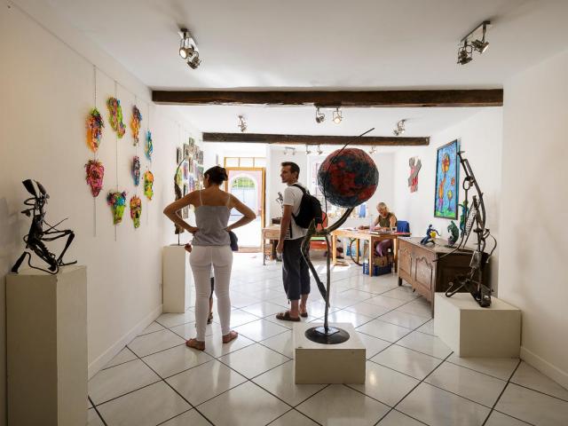 Galerie d'art au Carla-Bayle en Ariège