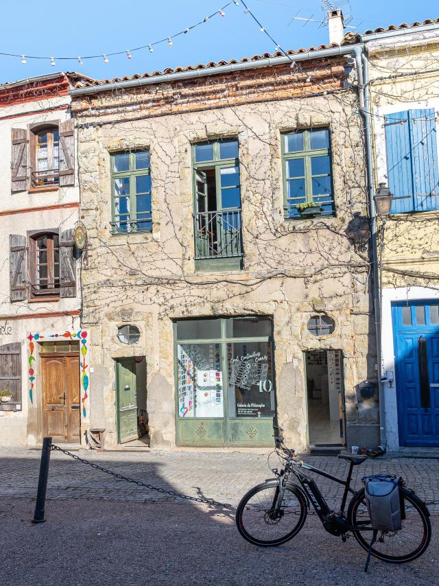 Place de l'Europe au Carla-Bayle