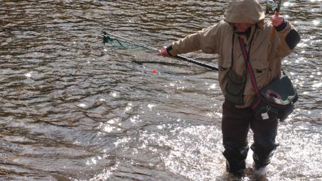 ILLUSTRATION OF THE OPENING OF TROUT FISHING IN ARIEGE